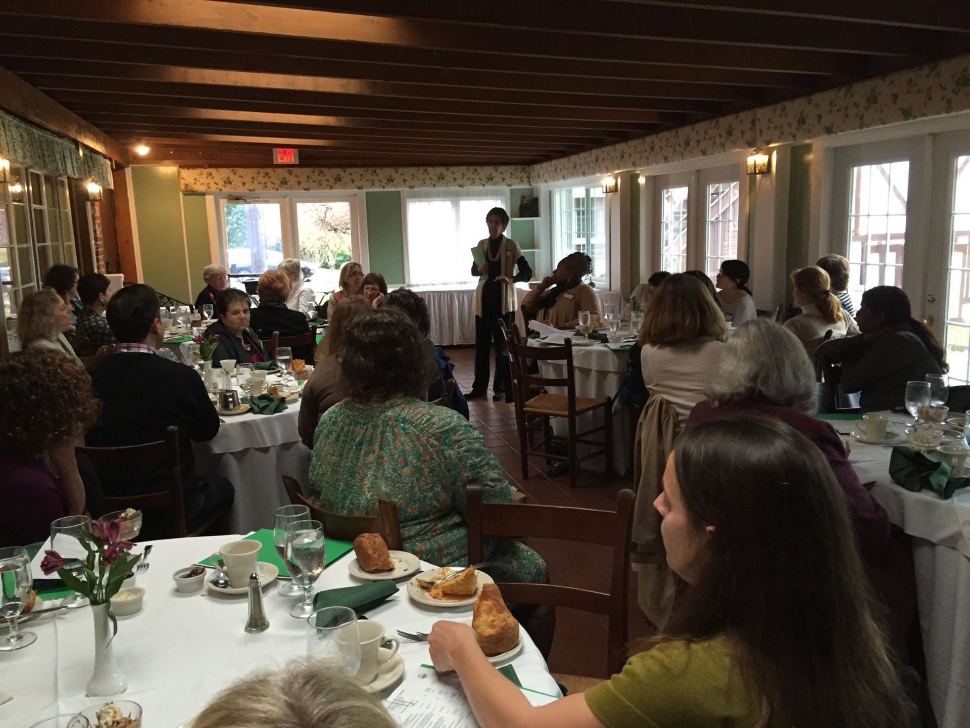 Margot Aronson speaking at the Fall 2015 Legislative and Advocacy Program’s luncheon “Everything You Always Wanted To Know About Legislation and Advocacy But Were Afraid To Ask”